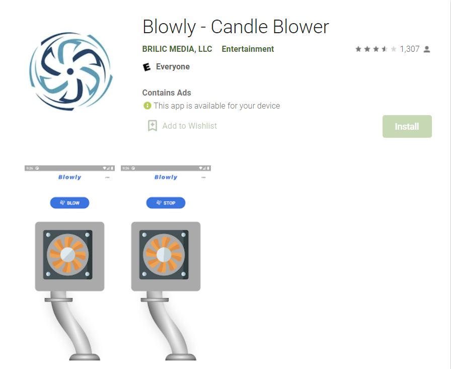 Blowly – Candle Blower